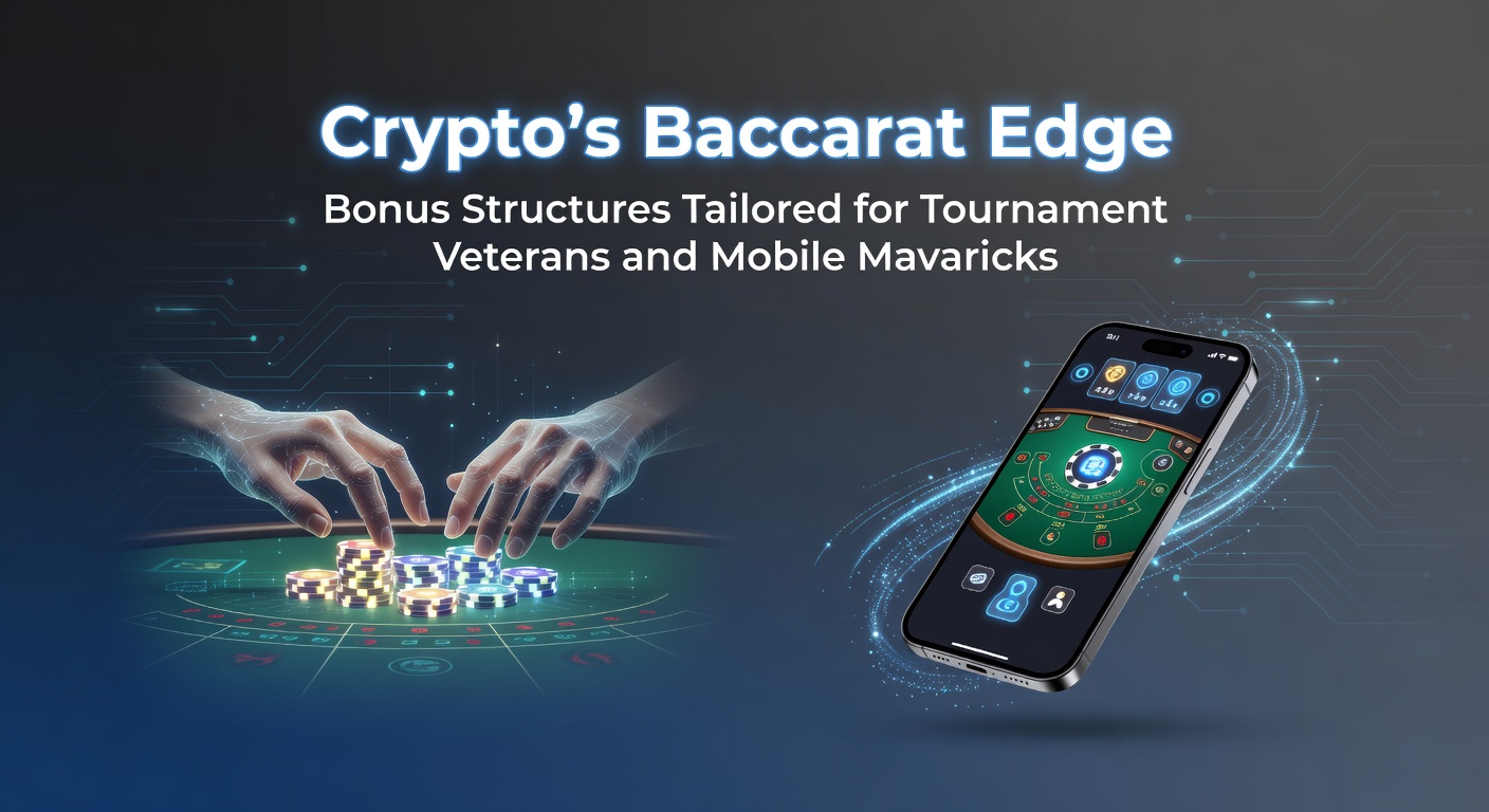 Smartphone screen displaying a live baccarat tournament leaderboard with crypto bonus notifications popping up