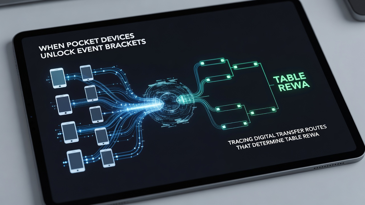 Network diagram illustrating digital transfer routes from mobile wallets to baccarat event servers and reward brackets